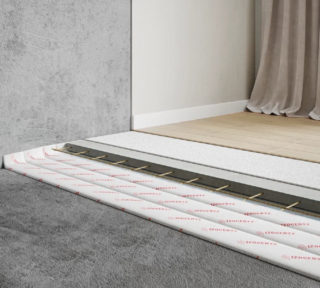 купить Шумопоглощающая плита Izogertz Fiber Eco Slim в уп 12шт. 8,64 м2.пл.40кг/м3 в Москве
